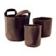 Root Pouch Boxer Brown 12 ltr Ø 25.5 x 21.5 (met handvat)