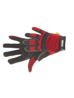 Kixx Handschoen Crude maat 10, Rood/Zwart