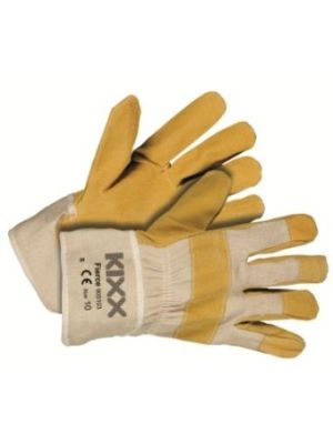 Kixx Handschoen Fierce Geel-Grijs