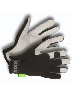 Kixx Handschoen Rough Zwart-Grijs